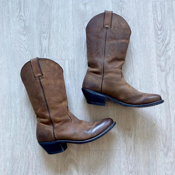 90's Durango Distressed Cowboy Boots - Picture 2 of 6